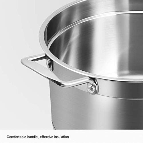 Rejoon Classic Stainless Steel Stock Pot with Steamer and Pasta