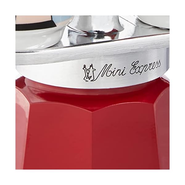   Bialetti-Mini-Express-Magritte-Moka-Set-includes-Coffee-Maker-2-Cup-28-Oz-2-shot-glasses-Red-Aluminium