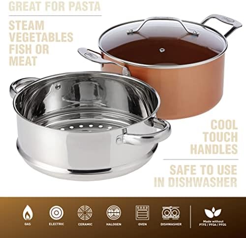 Gotham Steel 10-Piece Kitchen Set with Non-Stick Titanium Ceramic Coating