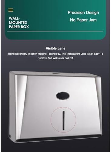 Space-Saving Commercial Towel Dispenser with 200-Piece Capacity