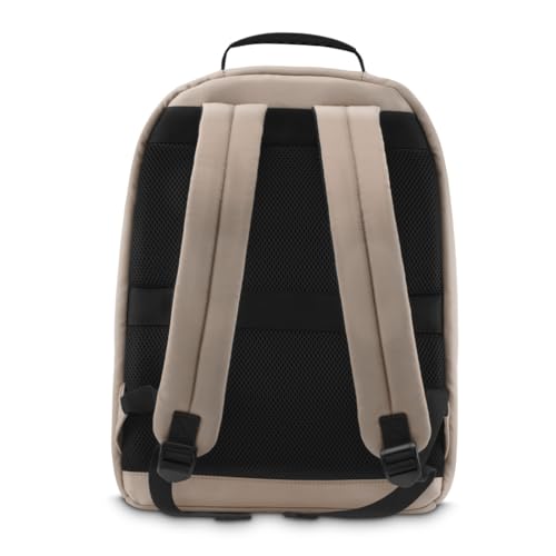 Hama Rucksack für Laptop (Laptopfach gepolstert für Laptops bis 16,2“, Tabletfach für 14,6“, Laptoprucksack mit 2 Vordertaschen und 1 Innenfach, ultraleichter Daypack) beige – Bild 6