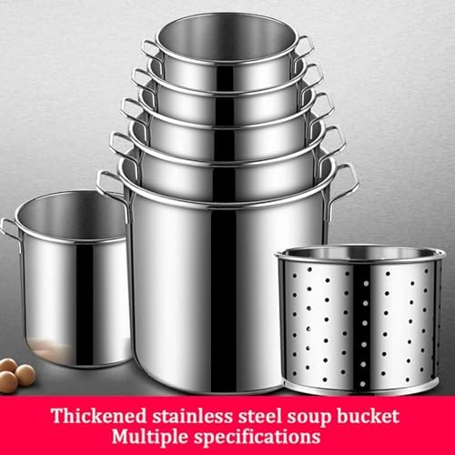 Stainless Steel 45 qt Steamer Pot Boiling Deep-Frying and Cooking Made Easy