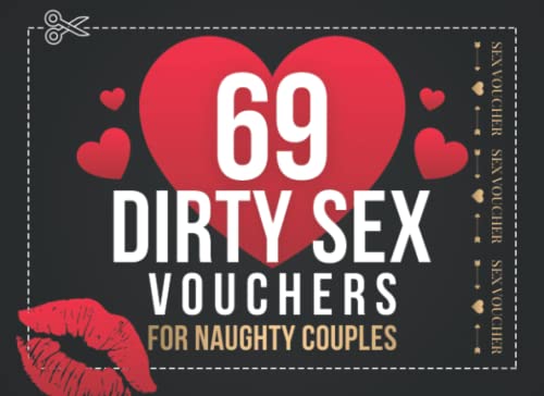 69 Dirty Sex Vouchers for Couples: Sex For Couples - Fun Sexy Games For Couples | Sex Cheques - Sex Vouchers For Women And Sex Tokens For Him