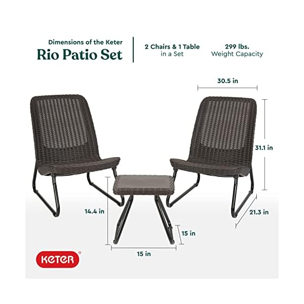   Keter-Rio-3-Piece-Resin-Wicker-Patio-Furniture-Set-with-Side-Table-and-Outdoor-Chairs-for-Front-Porch-and-Backyard-Decor-Brown