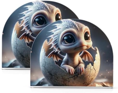 ALAZA Cute Baby Dragon Napkin Holder