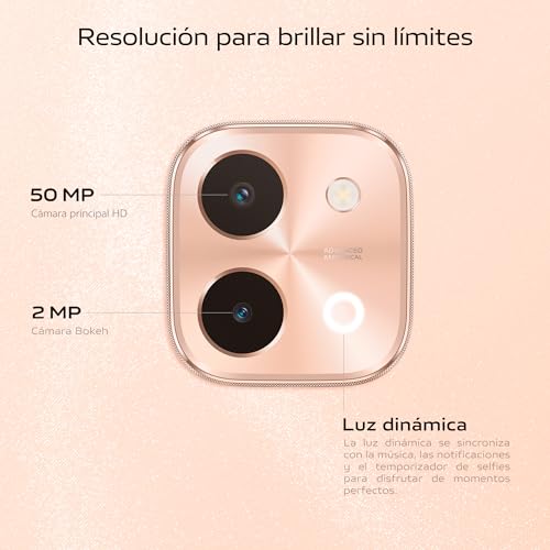 vivo Y28 Smartphone, 8 GB + 256 GB, 6000 mAh + 44 W FlashCharge, Hauptkamera 50 MP, Stereo-Lautsprecher mit 300 % Lautstärke, 6,68 Zoll Display, Dual-SIM, Handy, Android 14 – Bild 7