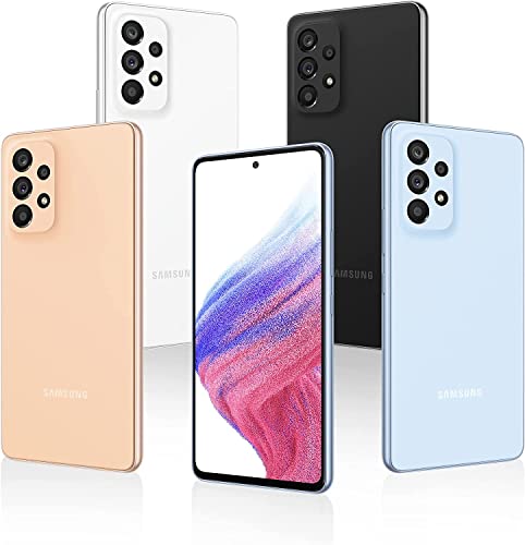 Samsung Galaxy A53 5G Enterprise Edition, 6,5 Zoll Android Smartphone, 128 GB, 5.000 mAh Akku, Business Handy, Smartphone ohne Vertrag, Awesome Black – Bild 3