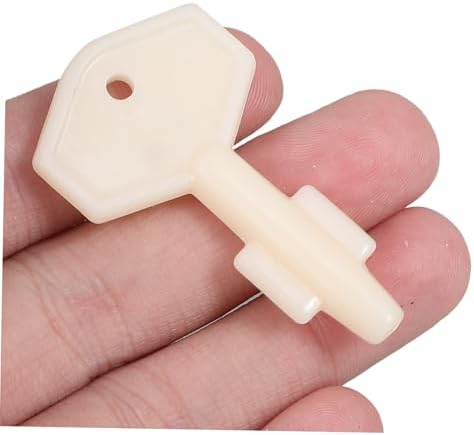 3pcs Universal Toilet Paper Dispenser Key Plastic Replacement for Commercial Use