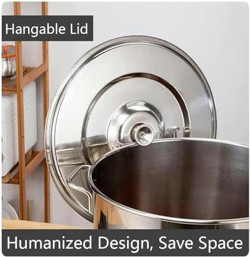 Stainless Steel Pasta Cooker with Strainer for Home Kitchen Commercial Use