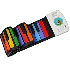 Clavier Électronique Piano À 49 Touches Roulé À La Main Épaissi Coloré Noir Silicone Débutant Portable Pliable Piano Électronique Instrument De Musique(3/4) - Les Beatles, Paul McCartney, John Lennon, RIngo Starr, George Harrison