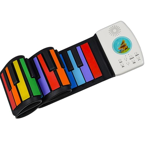 Clavier Électronique Piano À 49 Touches Roulé À La Main Épaissi Coloré Noir Silicone Débutant Portable Pliable Piano Électronique Instrument De Musique(3/4) - Les Beatles, Paul McCartney, John Lennon, RIngo Starr, George Harrison Clavier Électronique Piano À 49 Touches Roulé À La Main Épaissi Coloré Noir Silicone Débutant Portable Pliable Piano Électronique Instrument De Musique(3/4)
