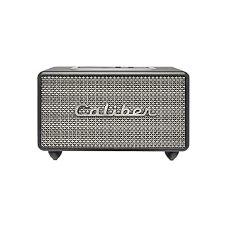 Caliber Enceinte Bluetotoh sans Fil Rétro – Haut-Parleur – USB – 200 Watts – 80 Watts RMS – True Wireless Stereo – Égaliseur – Noir – Vintage look - Les Beatles, Paul McCartney, John Lennon, RIngo Starr, George Harrison