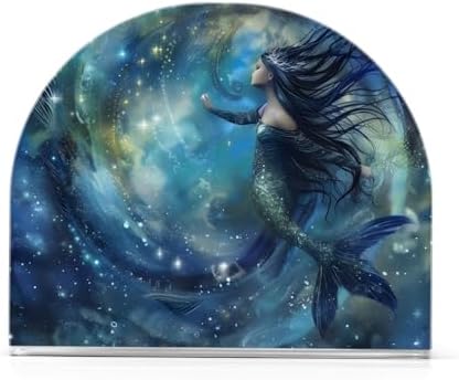 Stylish Mermaid Nebula Napkin Holder for Compact Storage