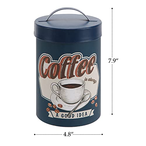 NIKKY-HOME-Metal-Canisters-for-Coffee-Sugar-Tea-Kitchen-Container-Farmhouse-Country-Decor-Jar-Large-Rustic-Decorations-Steel-Food-Storage-Tin-for-The-Kitchen-Counter-Coffee NIKKY HOME Metal Canisters for Coffee Sugar Tea Kitchen Container Farmhouse Country Decor Jar Large Rustic Decorations Steel Food Storage Tin for The Kitchen Counter Coffee