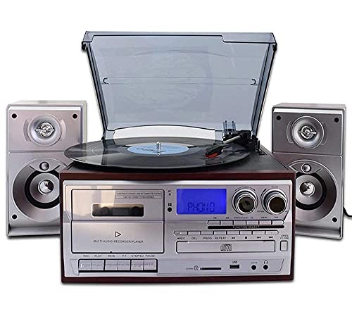 YTGDBDG Tourne-Disque Tourne-Disque avec Haut-parleurs Platines pour disques 3 Vitesses à entraînement par Courroie Tourne-Disque Vintage Lecteur de Musique Platine enregistreur - Les Beatles, Paul McCartney, John Lennon, RIngo Starr, George Harrison YTGDBDG Tourne-Disque Tourne-Disque avec Haut-parleurs Platines pour disques 3 Vitesses à entraînement par Courroie Tourne-Disque Vintage Lecteur de Musique Platine enregistreur