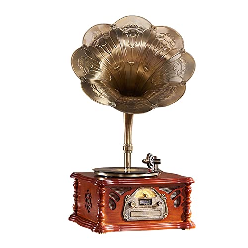 YTGDBDG Tourne-Disque rétro, Tourne-Disque Vintage, Tourne-Disque rétro Gramophone Haut-Parleur Caisson de Basses avec Discours intégré - Les Beatles, Paul McCartney, John Lennon, RIngo Starr, George Harrison YTGDBDG Tourne-Disque rétro, Tourne-Disque Vintage, Tourne-Disque rétro Gramophone Haut-Parleur Caisson de Basses avec Discours intégré