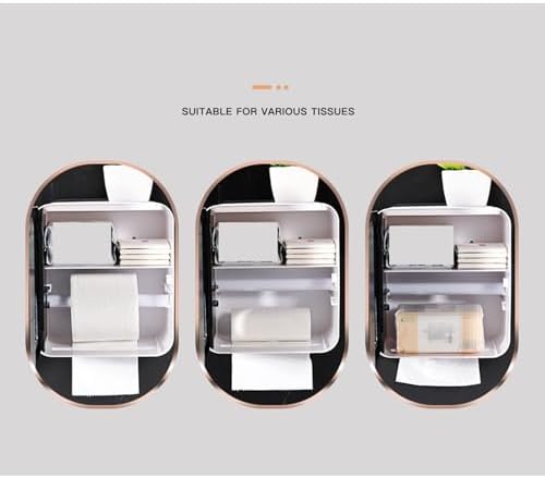 Space-Saving Aromatherapy Toilet Paper Holder
