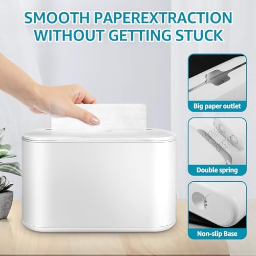 Abizarch Countertop Paper Towel Dispenser Non-Slip Portable