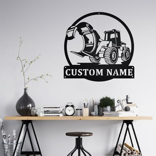 Personalized Metal Wall Art with LED Lighting