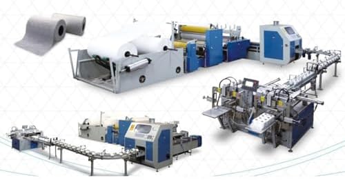 High-Efficiency Automatic Toilet Paper Roll Production Line