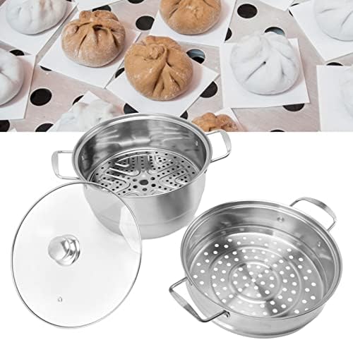 Steaming DelightStainless Steel Saucepan
