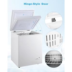   5-CuFt-Chest-Freezer-with-a-Removable-Basket-7-Gears-Adjustable-Temperature-Control-18F-to-46F-Deep-Compact-Freezer-for-Garage-Office-Basement-House-Kitchen-Shop-RVs-White