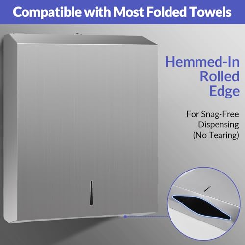 Heavy Duty Wall-Mounted Paper Towel Dispenser
