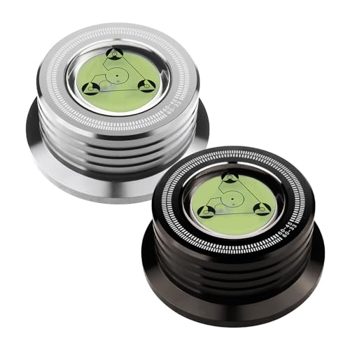 Lot de 2 stabilisateurs de poids pour disque, 60 Hz pour tourne-disque vinyle, pince de stabilisation de disque phono LP avec nivellement à bulle pour équilibrer les vibrations - Les Beatles, Paul McCartney, John Lennon, RIngo Starr, George Harrison Lot de 2 stabilisateurs de poids pour disque, 60 Hz pour tourne-disque vinyle, pince de stabilisation de disque phono LP avec nivellement à bulle pour équilibrer les vibrations