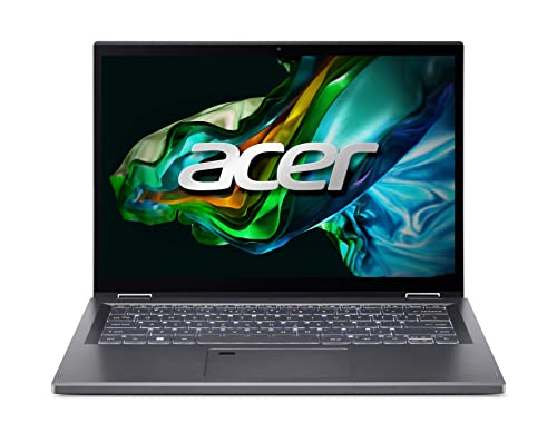 Acer Aspire 5 Spin (A5SP14-51MTN-55AL) Convertible Notebook | 14 WUXGA Touch-Display | Intel Core i5-1335U | 16 GB RAM | 512 GB SSD | Intel Iris Xe Grafik | Windows 11 | QWERTZ Tastatur | grau – Bild 4