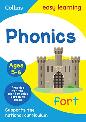 PHONICS AGES 5-6_EASY LEARNING: Ideal for home learning (Collins Easy Learning KS1)
