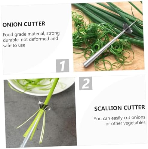 Scallion Slicer 1pc Green Onion and Scallion Tool Portable Kitchen Essential