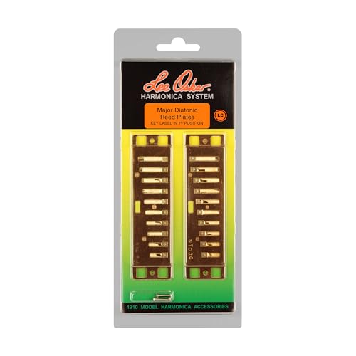 Lee Oskar Anches de rechange pour harmonica (1910RP-LOWC) - Les Beatles, Paul McCartney, John Lennon, RIngo Starr, George Harrison Lee Oskar Anches de rechange pour harmonica (1910RP-LOWC)