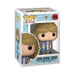 Funko Pop! Rocks: Jon Bon Jovi Jovi – (1980’s) – Figurine en Vinyle à Collectionner – Idée de Cadeau – Produits Officiels – Jouets pour Les Enfants et Adultes – Music Fans - Les Beatles, Paul McCartney, John Lennon, RIngo Starr, George Harrison