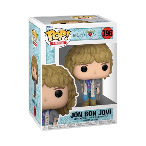 Funko Pop! Rocks: Jon Bon Jovi Jovi – (1980’s) – Figurine en Vinyle à Collectionner – Idée de Cadeau – Produits Officiels – Jouets pour Les Enfants et Adultes – Music Fans - Les Beatles, Paul McCartney, John Lennon, RIngo Starr, George Harrison Funko Pop! Rocks: Jon Bon Jovi Jovi - (1980's) - Figurine en Vinyle à Collectionner - Idée de Cadeau - Produits Officiels - Jouets pour Les Enfants et Adultes - Music Fans