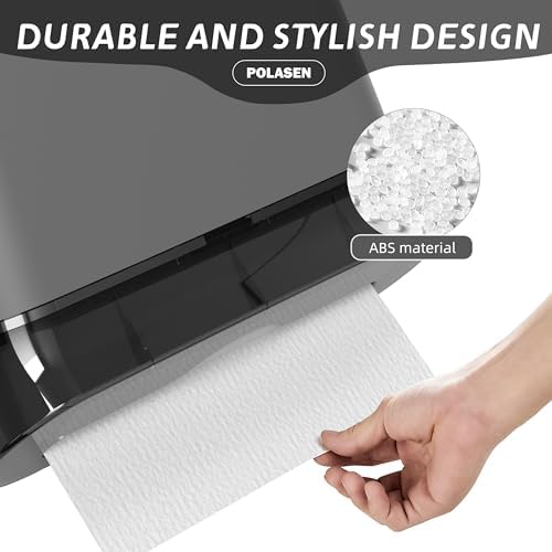 Compact Wall-Mount Dispenser for Z-Fold Paper Towels