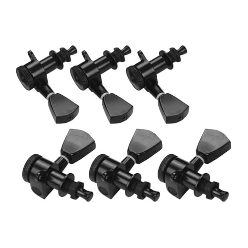 YIWENG 6 pièces pour cordes de guitare 3L3R Mécanismes de verrouillage Mécaniques de blocage Mécaniques pour guitares électriques acoustiques Accessoires de rechange avec vis et embouts de montage Noi - Les Beatles, Paul McCartney, John Lennon, RIngo Starr, George Harrison YIWENG 6 pièces pour cordes de guitare 3L3R Mécanismes de verrouillage Mécaniques de blocage Mécaniques pour guitares électriques acoustiques Accessoires de rechange avec vis et embouts de montage Noi