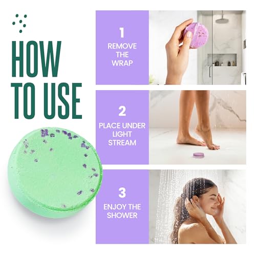 Cleverfy Shower Steamers Aromatherapy – Stocking Stuffers for Teen Girls, Women and Wife – Christmas Gifts for Teens and Women – White Elephant Gifts for Adults – 6 Tablets - Image 7