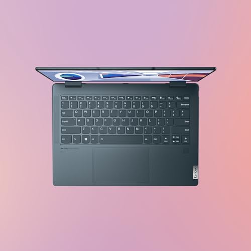 Lenovo Yoga 7 Convertible Laptop | 14" WUXGA OLED Touch Display | AMD Ryzen 5 7535U | 16GB RAM | 512GB SSD | AMD Radeon Grafik | Win11 Home | QWERTZ | blaugrün | inkl. Pen | 3 Monate Premium Care – Bild 7
