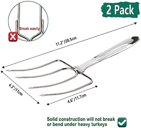 KAYCROWN Turkey Lifter Forks