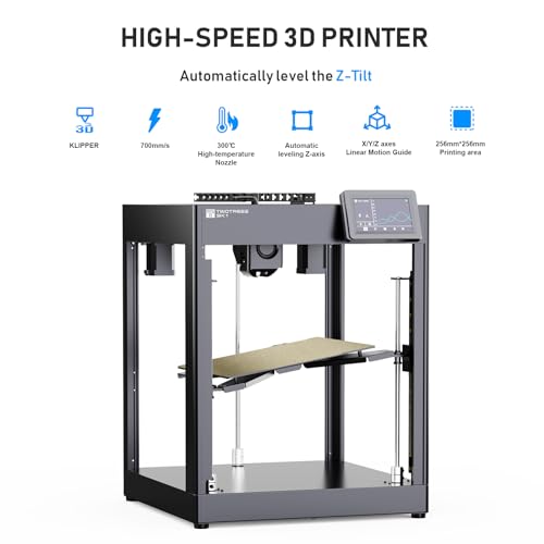 Twotrees SK1 3D-Drucker 700 mm/s Hochgeschwindigkeitsdruck mit Klipper-Firmware 3D-Drucker CoreXY mit automatischer Nivellierung Touch-Farbbildschirm Hochgeschwindigkeitsdruck FDM 3D-Drucker – Bild 3