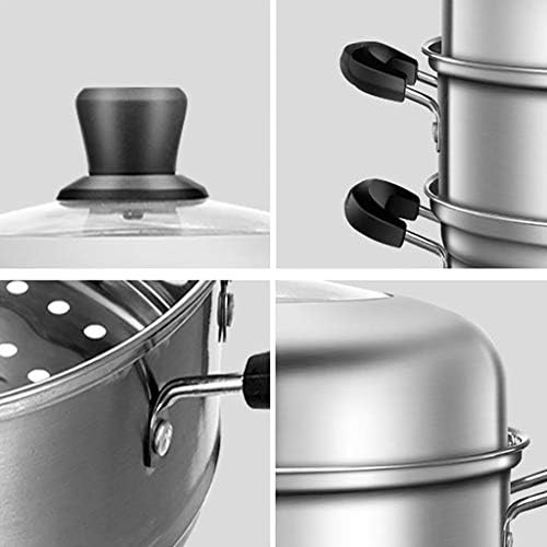 Effortless Cooking 430 Stainless Steel Steamer