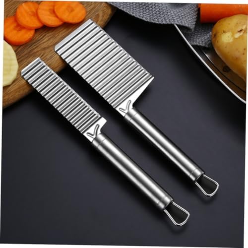 Zerodeko Crinkle Cutter Knives Set