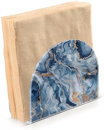 ALAZA Marble Watercolor Napkin Holder
