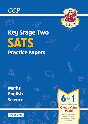 KS2 Complete SATS Practice Papers Pack 1: Science, Maths & English (for the 2025 tests) (CGP SATS Practice Papers)