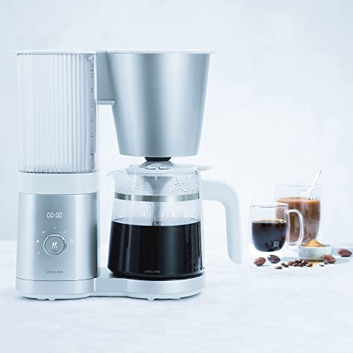 ZWILLING-Enfinigy-Glass-Drip-Coffee-Maker-12-Cup-Awarded-the-SCA-Golden-Cup-Standard-Silver ZWILLING Enfinigy Glass Drip Coffee Maker 12 Cup Awarded the SCA Golden Cup Standard Silver