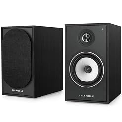Triangle- Enceintes Actives BOREA BR03 Connect – Enceintes Bibliothèque Bluetooth avec Amplificateur 2X 60W – Audio HD – Entrées Phono/Platine TV Arc & USB – 206 x 360 x 314 mm – Noir (Paire) - Les Beatles, Paul McCartney, John Lennon, RIngo Starr, George Harrison