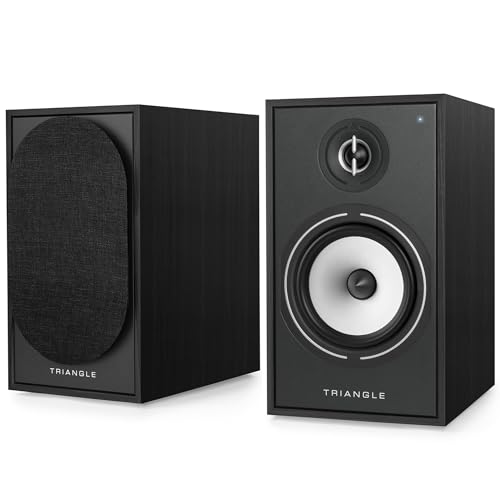 Triangle- Enceintes Actives BOREA BR03 Connect – Enceintes Bibliothèque Bluetooth avec Amplificateur 2X 60W – Audio HD – Entrées Phono/Platine TV Arc & USB – 206 x 360 x 314 mm – Noir (Paire) - Les Beatles, Paul McCartney, John Lennon, RIngo Starr, George Harrison Triangle- Enceintes Actives BOREA BR03 Connect - Enceintes Bibliothèque Bluetooth avec Amplificateur 2X 60W - Audio HD - Entrées Phono/Platine TV Arc & USB - 206 x 360 x 314 mm - Noir (Paire)