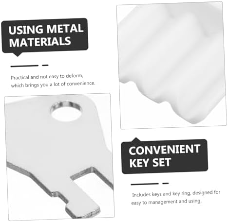 Sturdy 10-Pack Jumbo Roll Holder Key