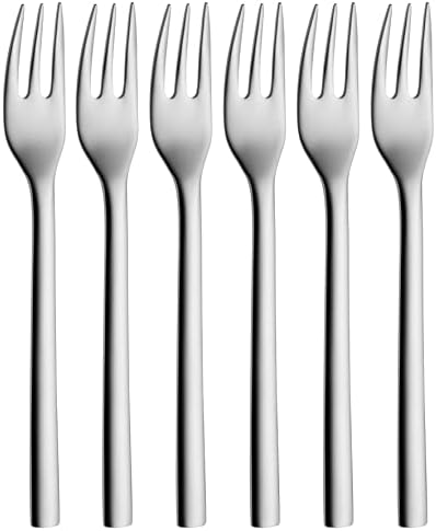 WMF 1291666046Cake Forks Set Stainless Steel Silver
