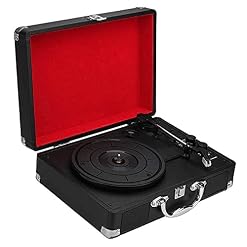 YTGDBDG Tourne-disques boîte à Musique rétro Vintage Gramophone Tourne-Disque Vintage Platine 3 Vitesses Lecteur LP Tourne-Disque - Les Beatles, Paul McCartney, John Lennon, RIngo Starr, George Harrison
